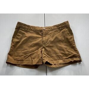 Patagonia Stretch All-Wear Shorts Women’s‎ 6 Brown Active Hiking Summer Daisy